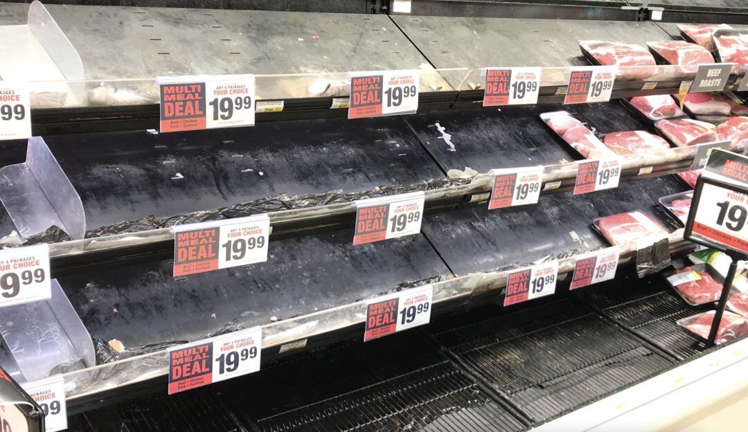 EE.UU. enfrenta nuevamente escasez de productos en supermercados