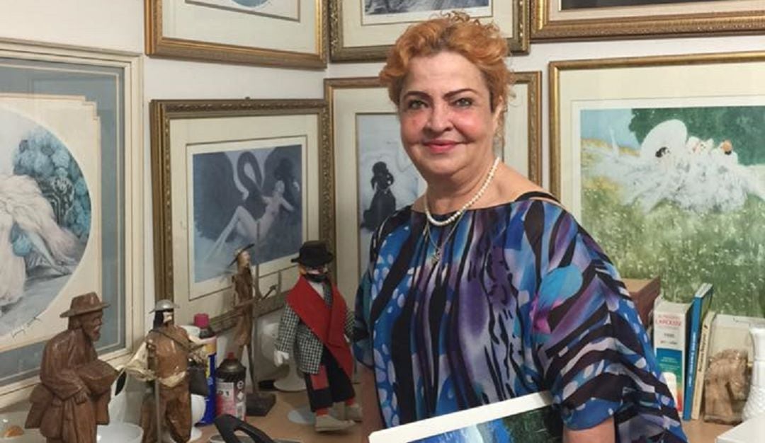 Ella es una empresaria que ha desarrollado su actividad de apoyo al arte con eventos de alta calidad