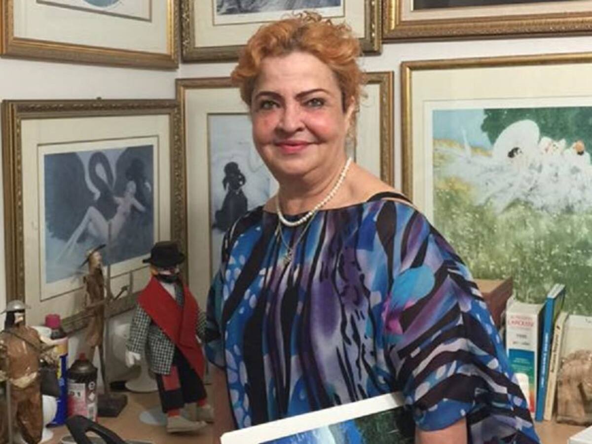 La cartagenera Myrna Curras, mecenas de artistas latinos en Estados Unidos
