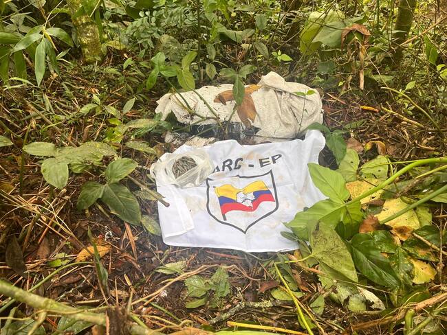 El operativo fue realizado por el ejercito en zona rural.