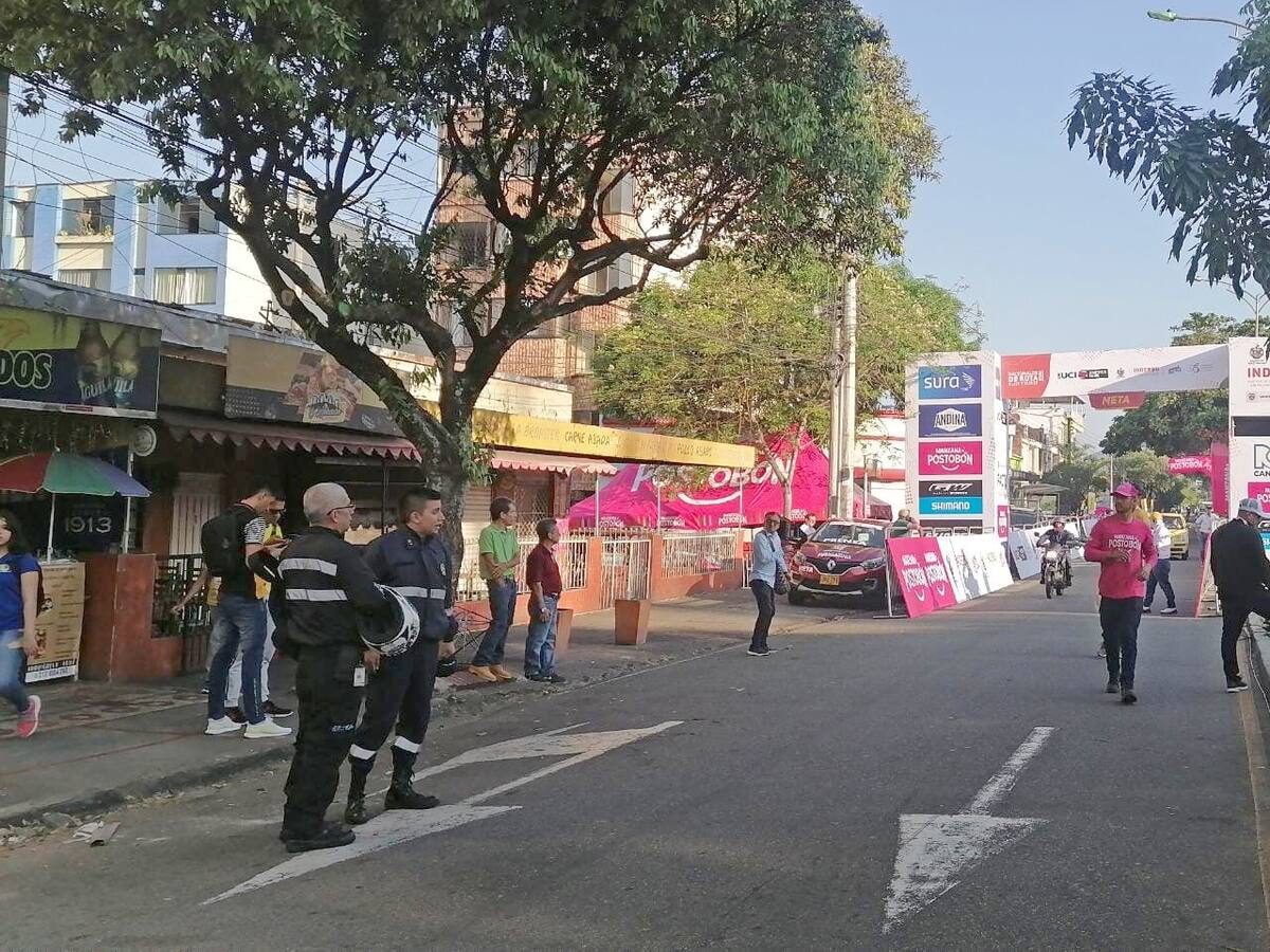Empezaron los cierres viales en Bucaramanga por competencia ciclística