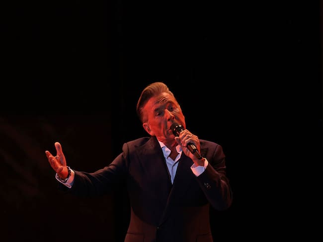 QUITO, ECUADOR - MAY 21: Singer Ricardo Montaner performs during his El Ultimo Regreso World Tour 2026 at Coliseo General RumiÒahui on May 21, 2026 in Quito, Ecuador. (Photo by Franklin Jacome/Agencia Press South/Getty Images)