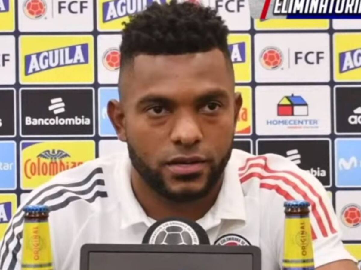 Miguel Borja: "No vamos a salir a empatarle a Brasil"