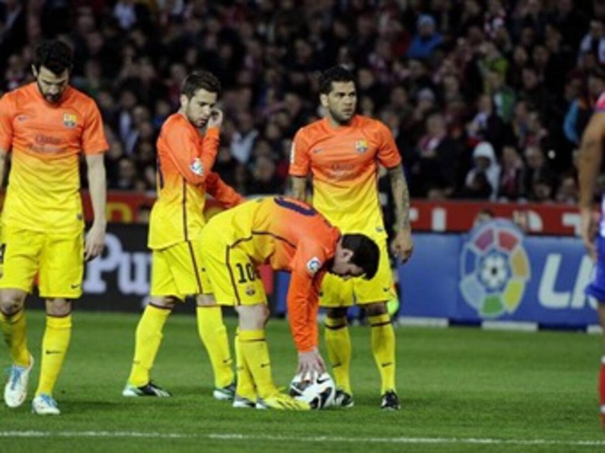 Con su gol 301 Messi le da la victoria al Barcelona frente al Granada