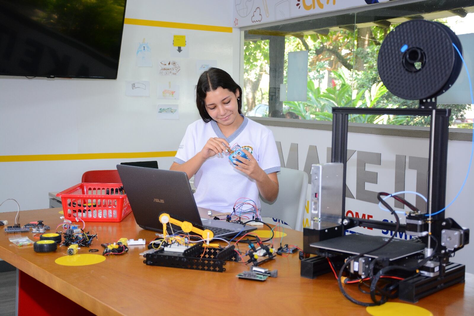 Estudiantes del programa Clubhouse Candelaria / Foto: Fundación Mayagüez