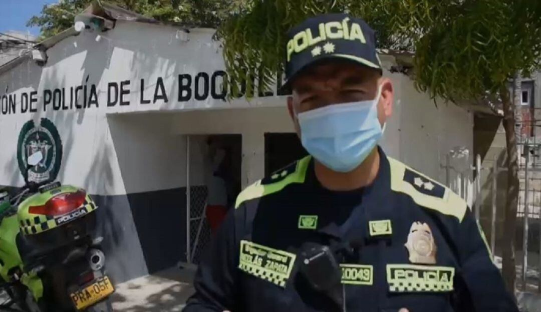 El hecho se presentó minutos después de que este sujeto robara a varias personas en La Boquilla