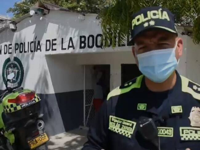 El hecho se presentó minutos después de que este sujeto robara a varias personas en La Boquilla