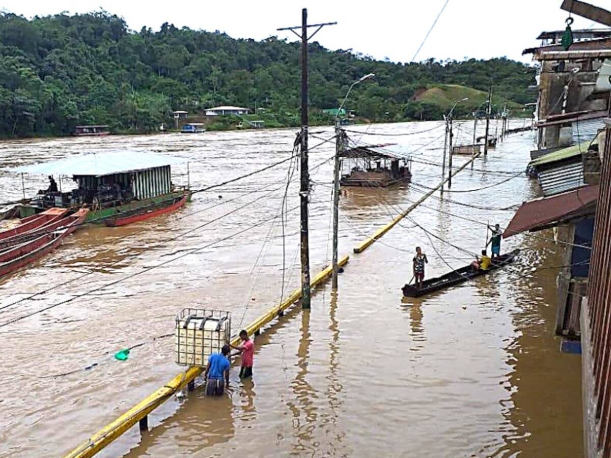 Emergencia en Nariño por desbordamiento del río Telembi