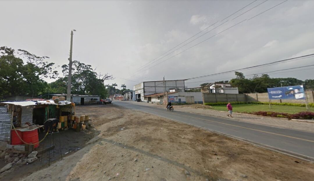 Lugar donde ocurrio el intercambio de disparos