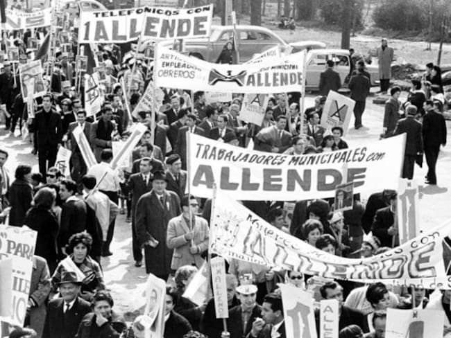 45 aniversario del golpe de Estado en Chile contra el Gobierno del expresidente Salvador Allende