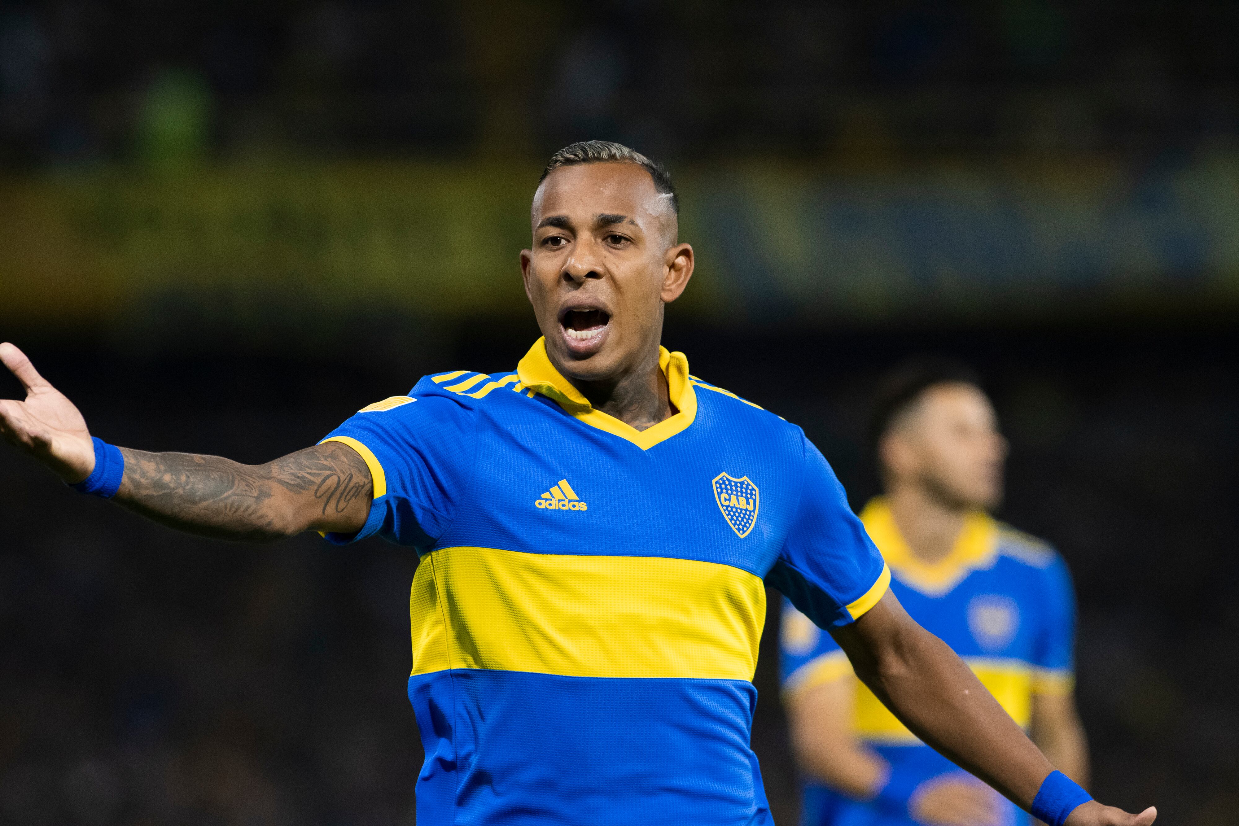 Sebastián Villa, extremo colombiano exjugador de Boca Juniors / Getty Images