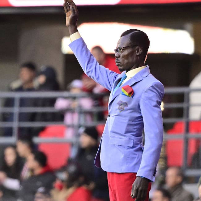 ¿Quién es ‘Lumumba Vea’? El aficionado más viral del Congo que estará hoy en el partido vs. Colombia. Getty Images