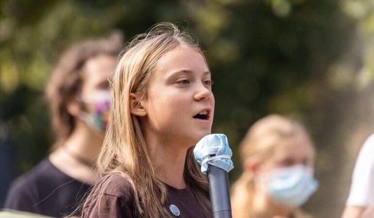 Greta Thunberg, ambientalista. Foto: Getty Images