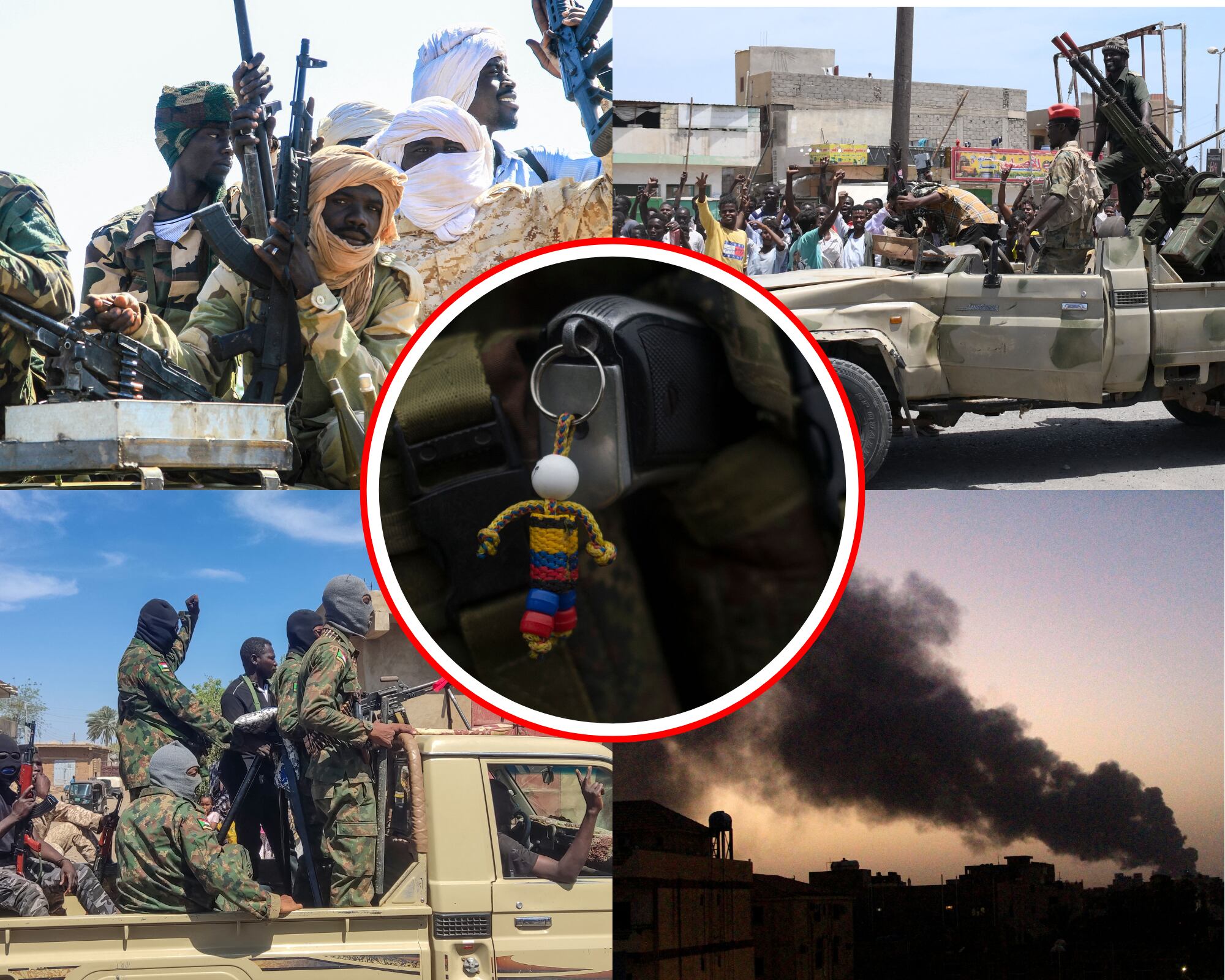 Un vocero del ejército confirmó que grupos paramilitares del occidente del país utilizan mercenarios de múltiples nacionalidades y que, en el caso de los mercenarios latinos, la mayoría son colombianos. 
(Foto: Caracol Radio / Getty )