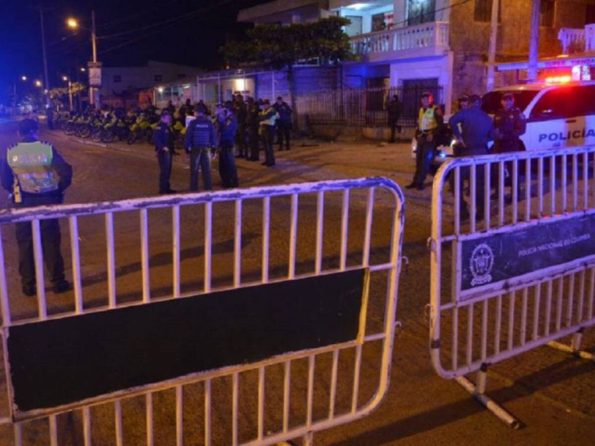 Cartagena tendrá toque de queda nocturno y ley seca hasta el 2 de febrero