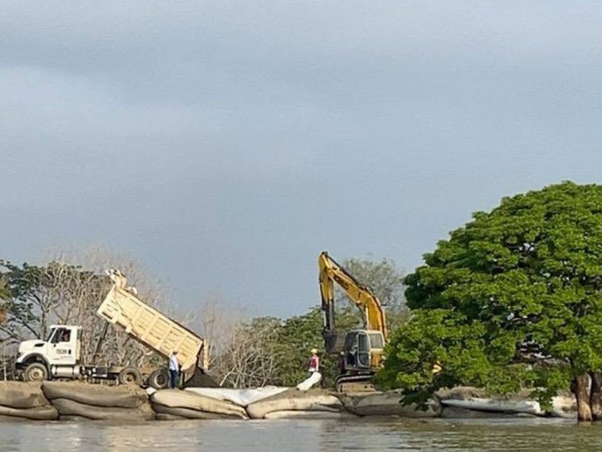 Primera fase del cierre del chorro Cara e’ Gato supera el 95% de avance