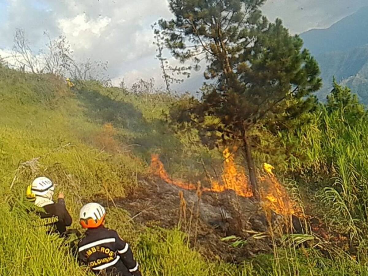 Más de 28 hectáreas se han consumido en Bello, por incendios forestales