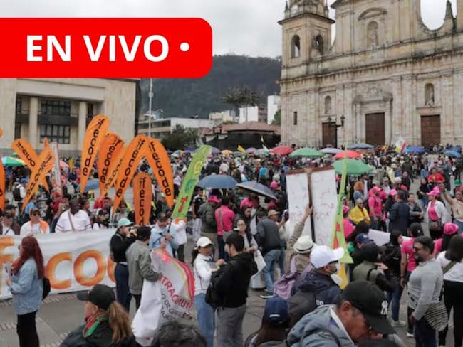 Cómo va el PARO hoy 29 en Bogotá 🔴: Transmilenio EN VIVO, movilidad y última hora de marchas
