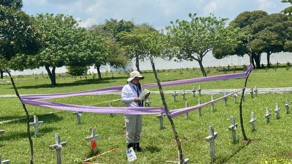 Unidad de Búsqueda recuperó 13 cuerpos en el cementerio Calancala de Barranquilla
