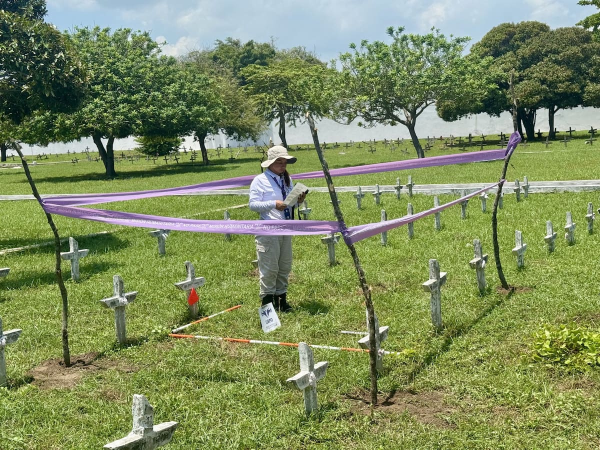Unidad de Búsqueda recuperó 13 cuerpos en el cementerio Calancala de Barranquilla