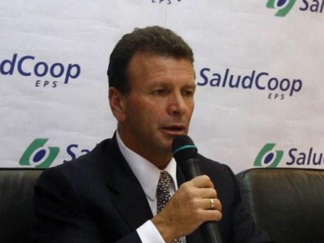 presidente de Saludcoop Carlos Palacino 