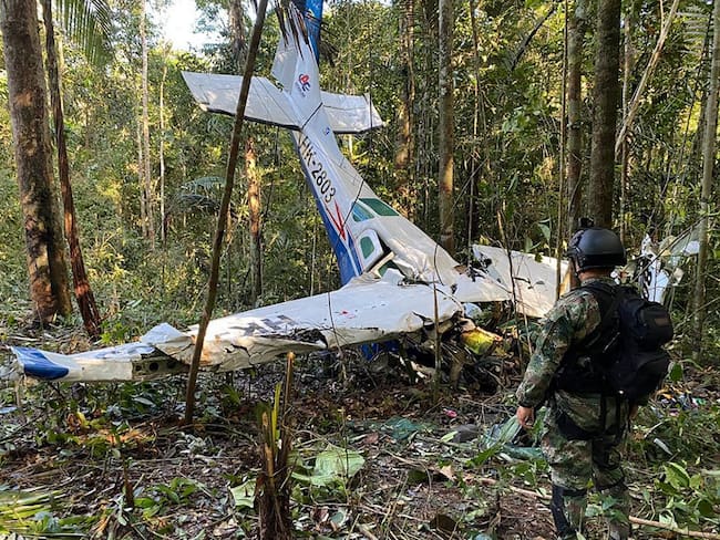 Avioneta en Guaviare | Foto: AFP