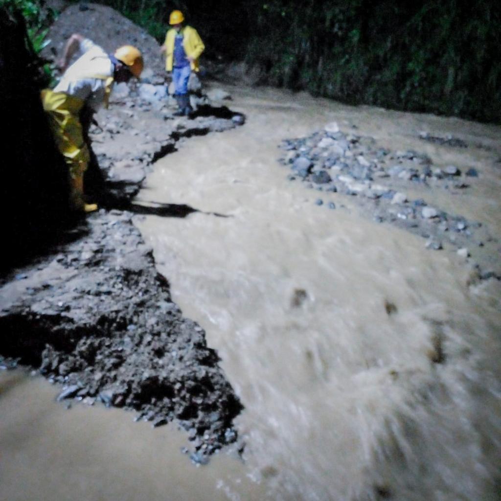 Altos niveles de turbiedad en el río Combeima