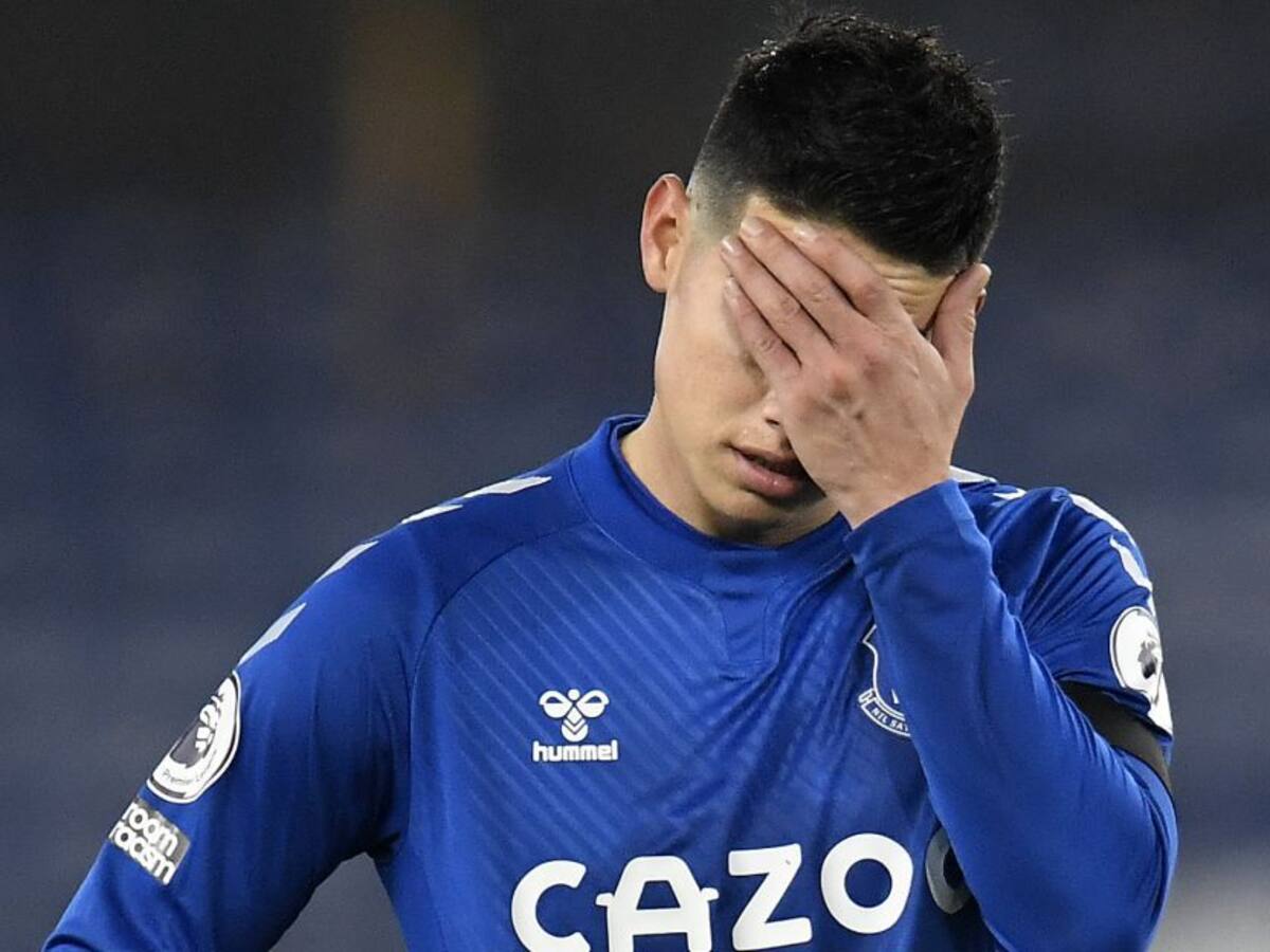 Así le fue al Everton en el único partido que James no ha jugado en Premier