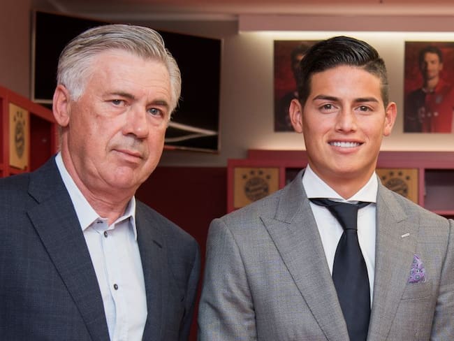 Fotos: James y Ancelotti fueron vistos cenando en Liverpool