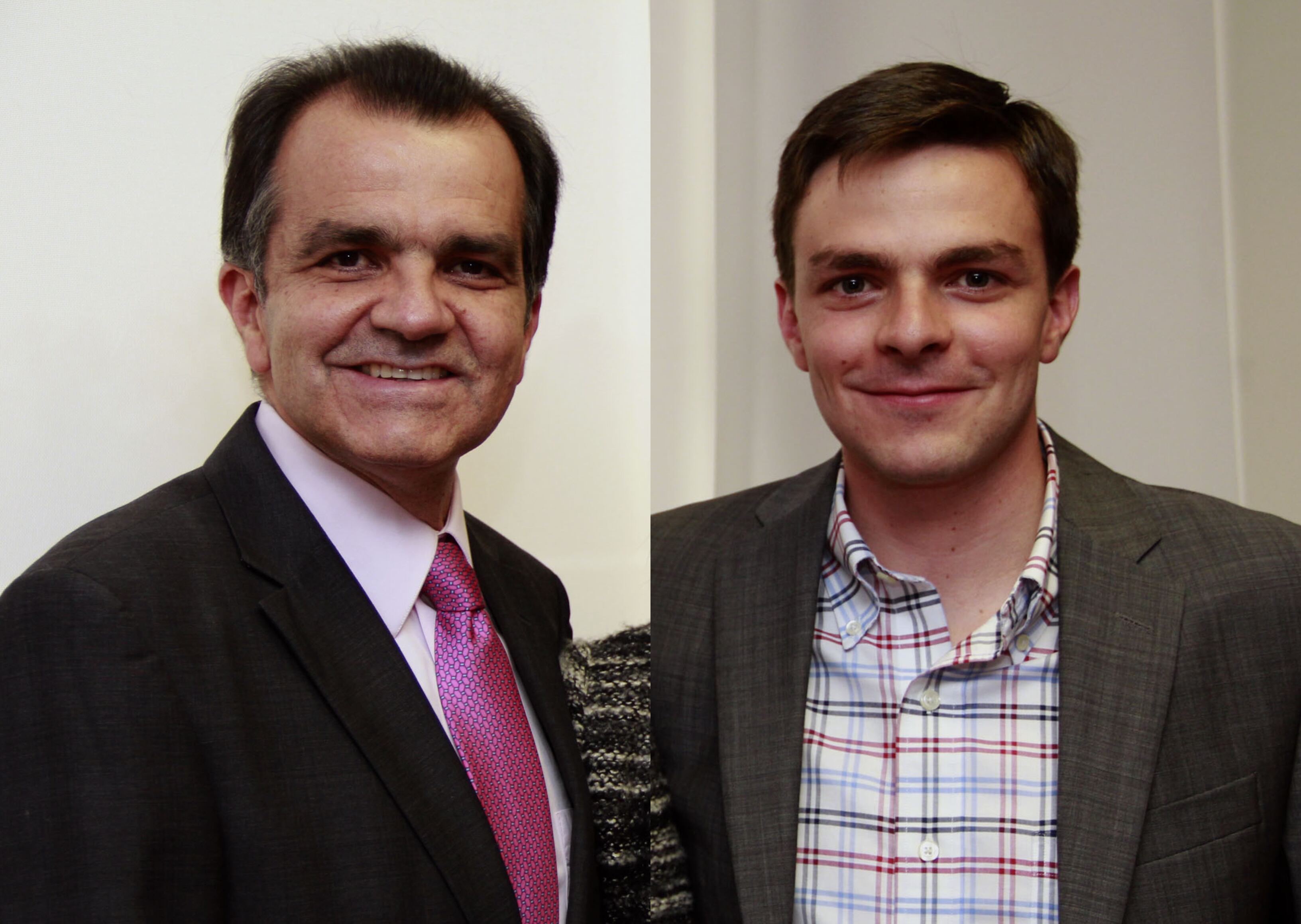 Óscar Iván Zuluaga y su hijo David Zuluaga | Fotos: Colprensa