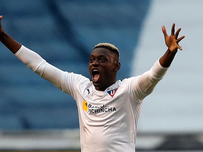 Doblete de Cristian Martínez Borja ante Vélez por Copa Libertadores