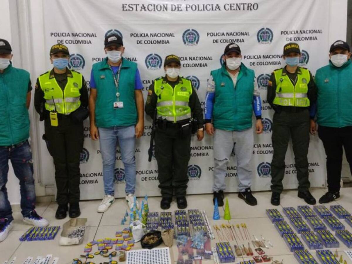 Incautaron más pólvora en Santander