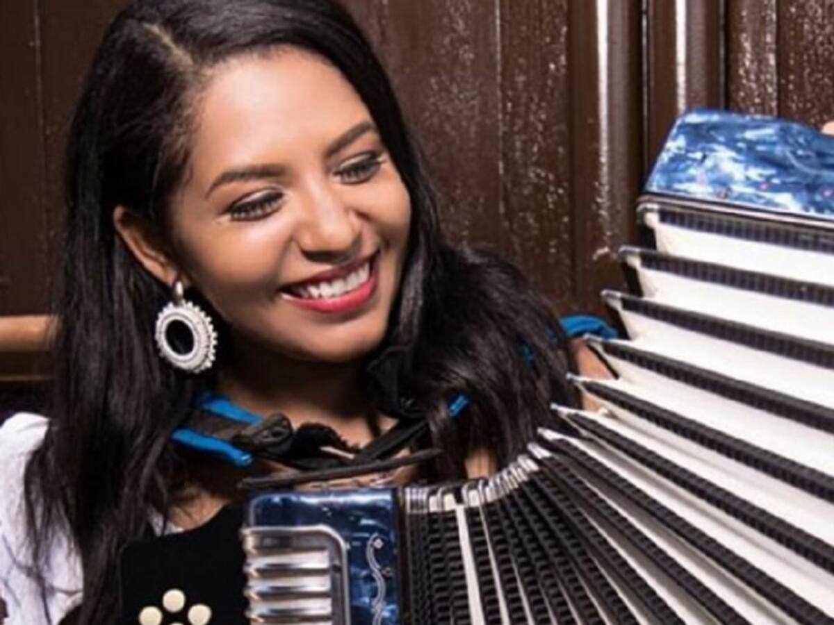 Wendy Corzo, tras el título de Reina Mayor del Acordeón