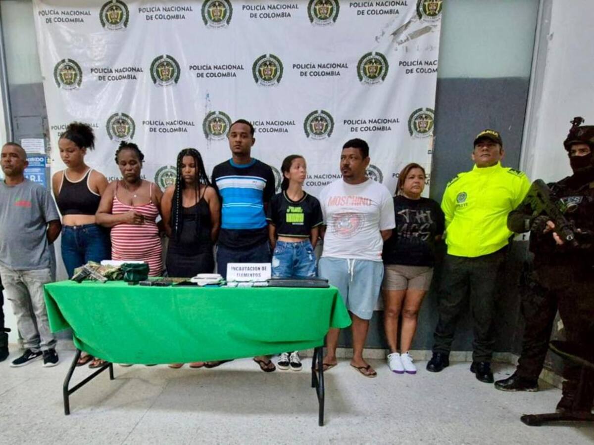 Capturan a 24 presuntos integrantes del ‘Clan del Golfo’ en el Atlántico