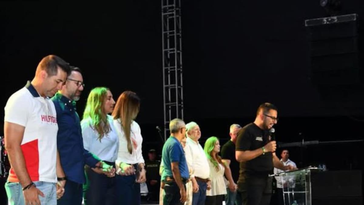 La foto de la Semana Santa que causó polémica en Bucaramanga