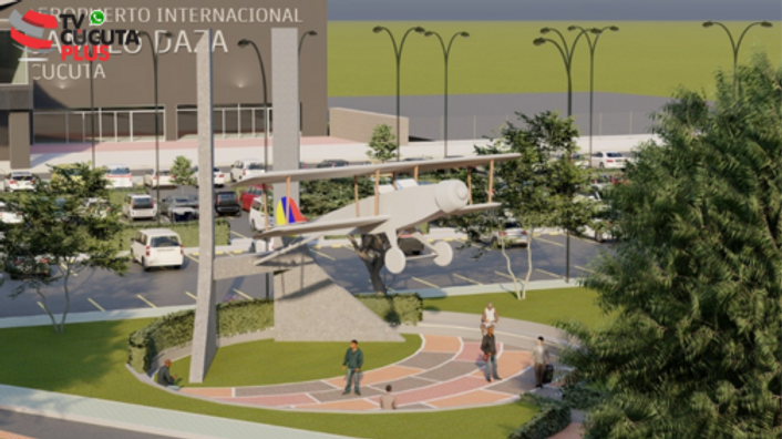 Se aplaza inauguración del monumento a Camilo Daza / Foto TV Cúcuta