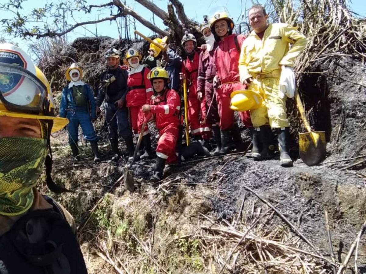 Así previenen los incendios en Samaná, Caldas