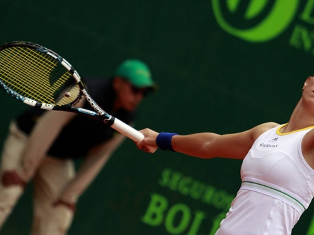 Mariana Duque avanza a segunda ronda del Seguros Bolívar Open de Medellín