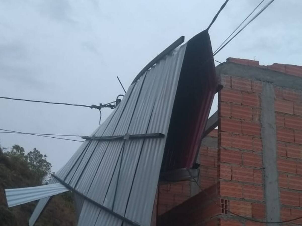 Torrencial aguacero provocó emergencias en el norte del Tolima