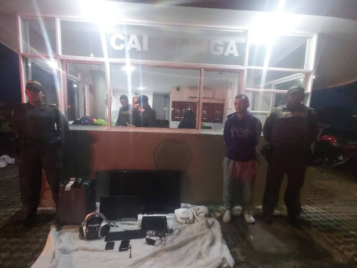 Capturan a ‘Elkin’ por presunto robo dentro de una casa en Cartagena