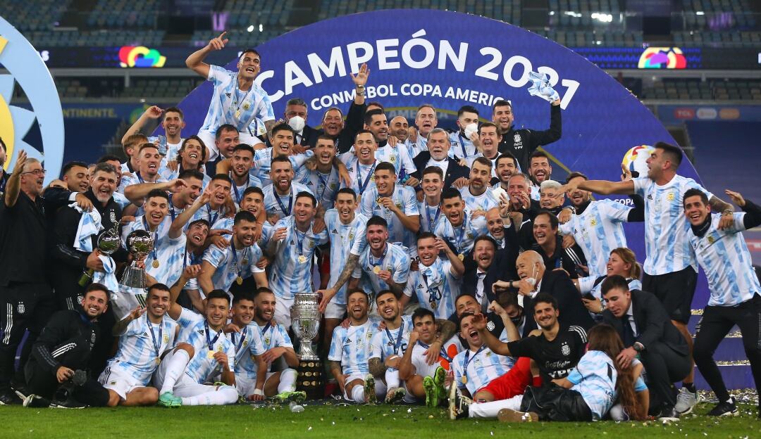 Argentina festeja su Copa América número 15.