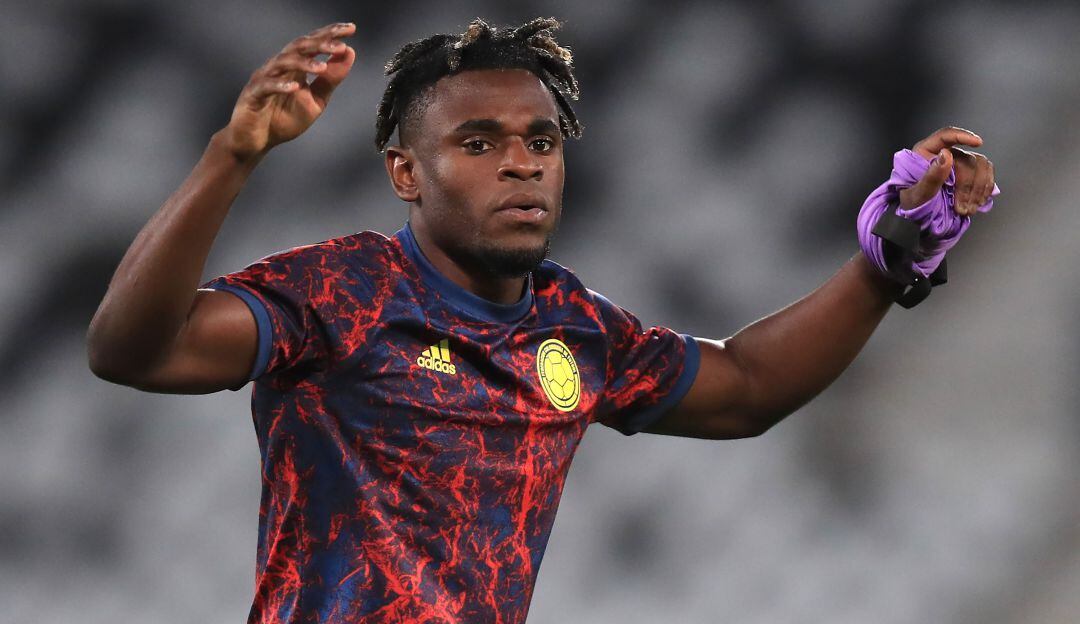 Duván Zapata, futbolista de la Selección Colombia