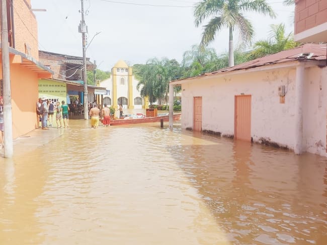 Inundaciones Puerto Triunfo- foto Alcaldía