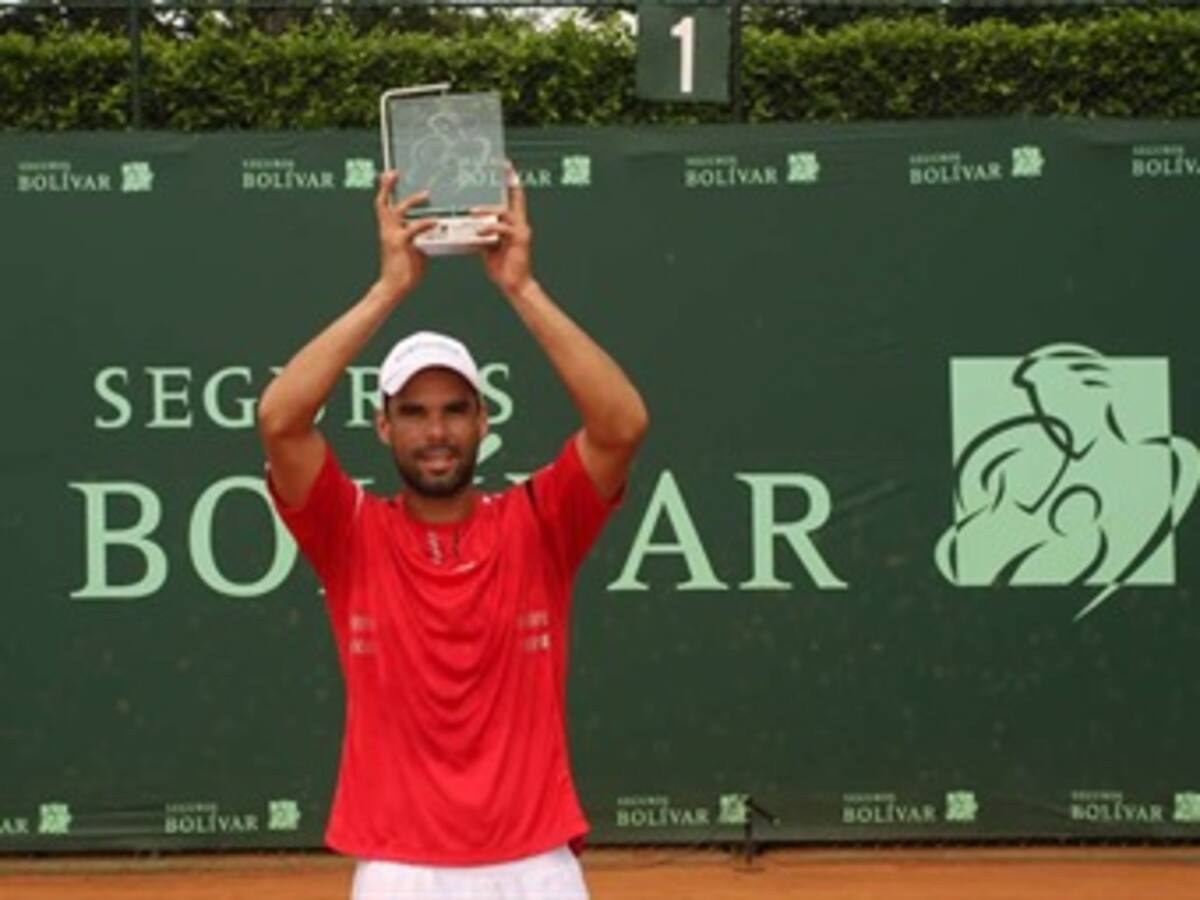 Alejandro Falla campeón del Seguros Bolívar Open de Cali
