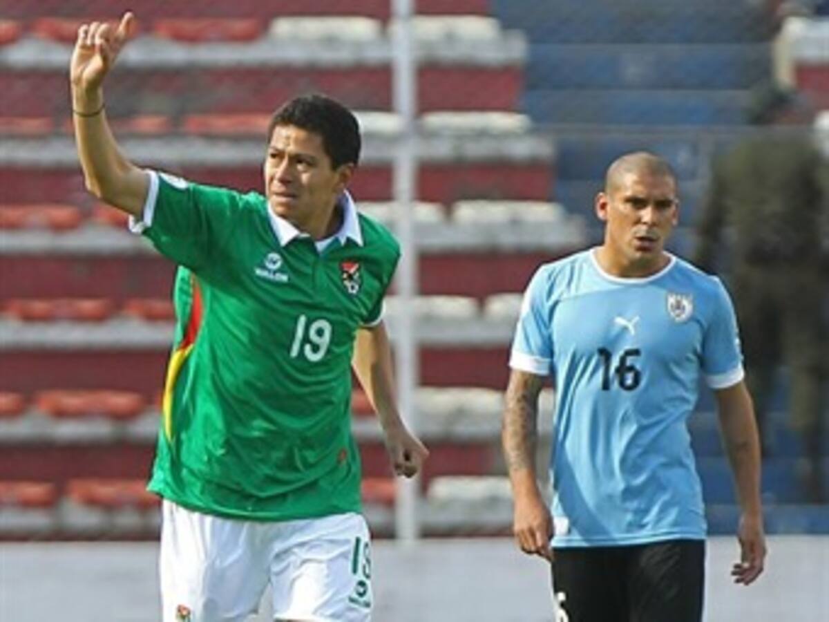 Bolivia goleó 4-1 a un pálido Uruguay en la décima fecha de las Eliminatorias