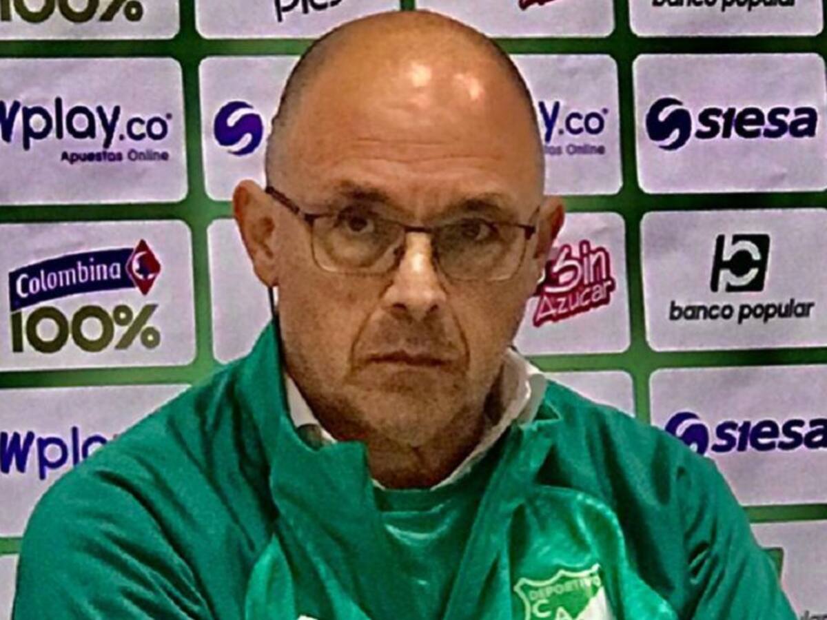 El técnico del Cali insatisfecho por el inicio del equipo en este semestre