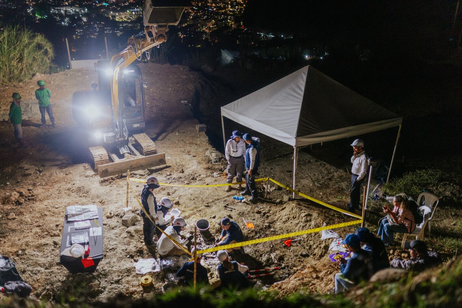Nuevos hallazgos en La Escombrera de Medellín. Foto cortesía Federico Carranza | JEP