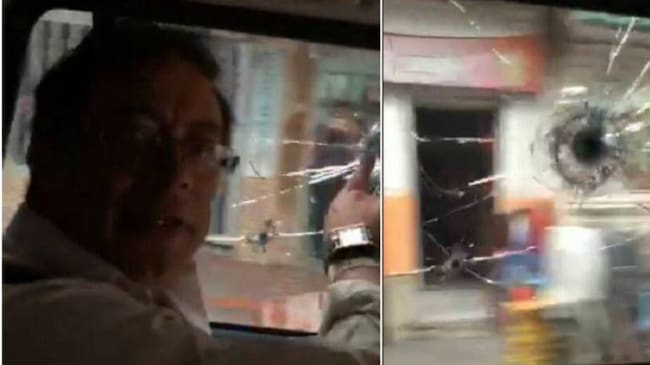 Gustavo Petro atacado en Cúcuta