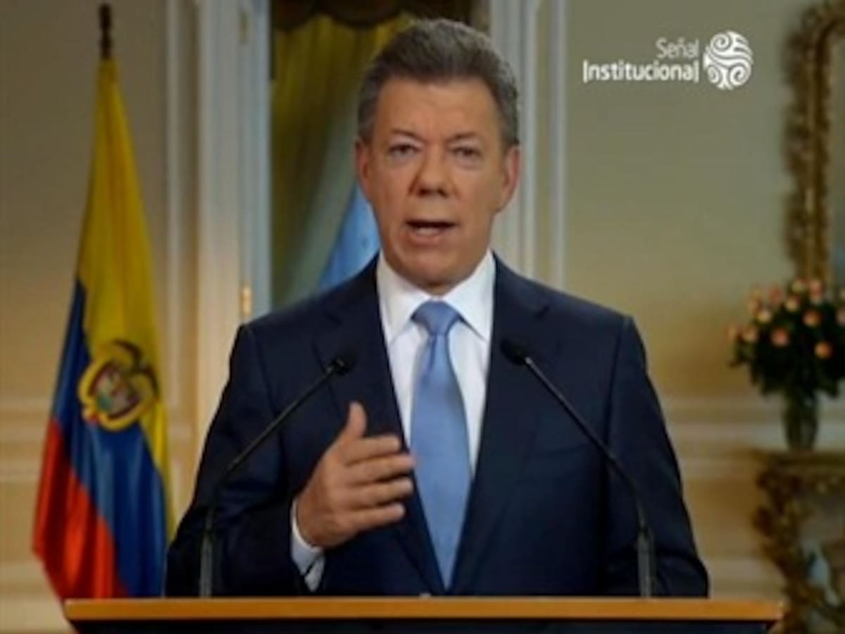 Lea la alocución completa de Santos sobre avances en diálogos de paz