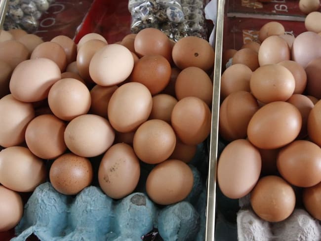 Los colombianos comen 293 huevos cada año